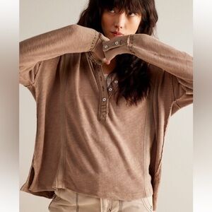 We The Free Taylor Knit Henley